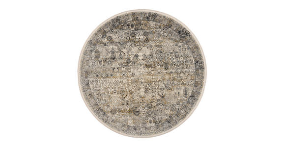 WEBTEPPICH 160 cm Toulon Grau, Goldfarben  - Goldfarben/Grau, LIFESTYLE, Textil (160cm) - Dieter Knoll