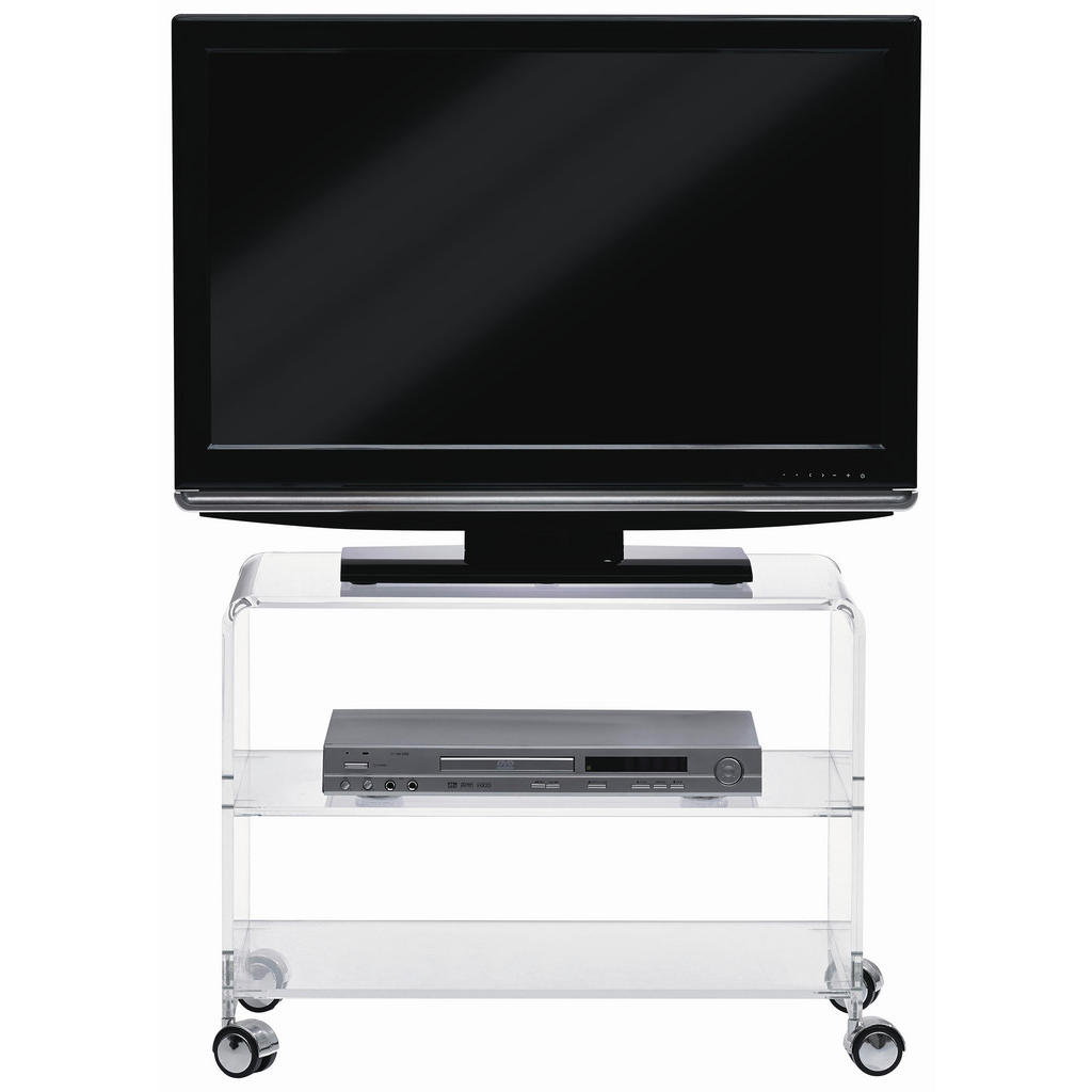 SKRINKA POD TV, číra, 63/48/38 cm