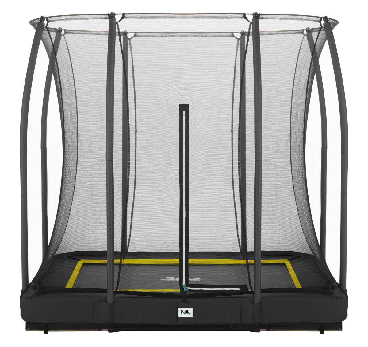 Trampolin Salta Comfort Ground Salta  Comfort Edition Ground  - Schwarz, Basics, Metall (214/153cm) - Salta