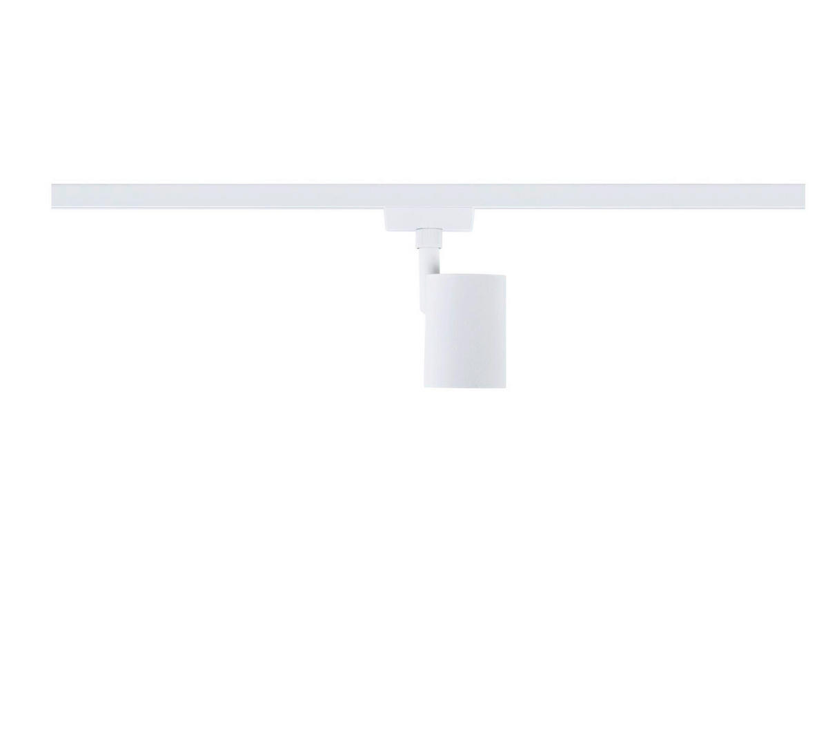 SCHIENENSYSTEM-STRAHLER Limba 15/7/5 cm  - Weiß, Basics, Kunststoff (15/7/5cm) - Paulmann