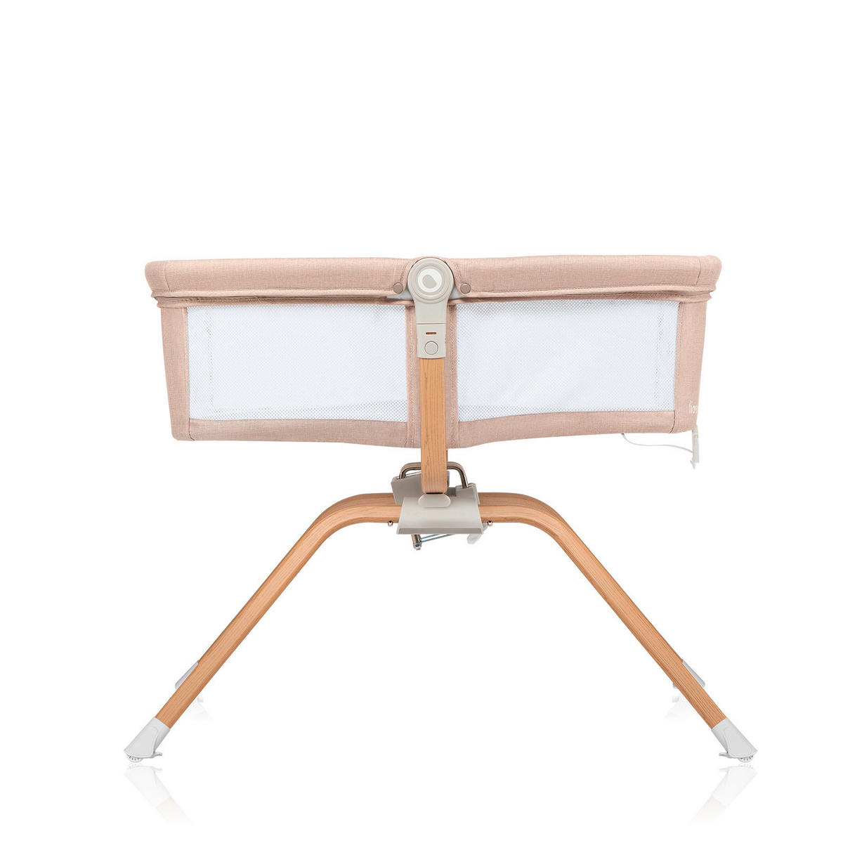 REISEBETT Malin Evo Beige, Naturfarben, Weiß  - Beige/Naturfarben, Basics, Kunststoff (107/63/93cm) - Lionelo