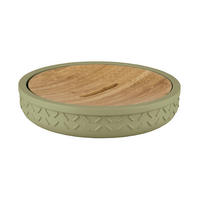 SZAPPANTARTÓ műanyag  - világoszöld, Basics, műanyag (11,9/2,5cm) - Kleine Wolke