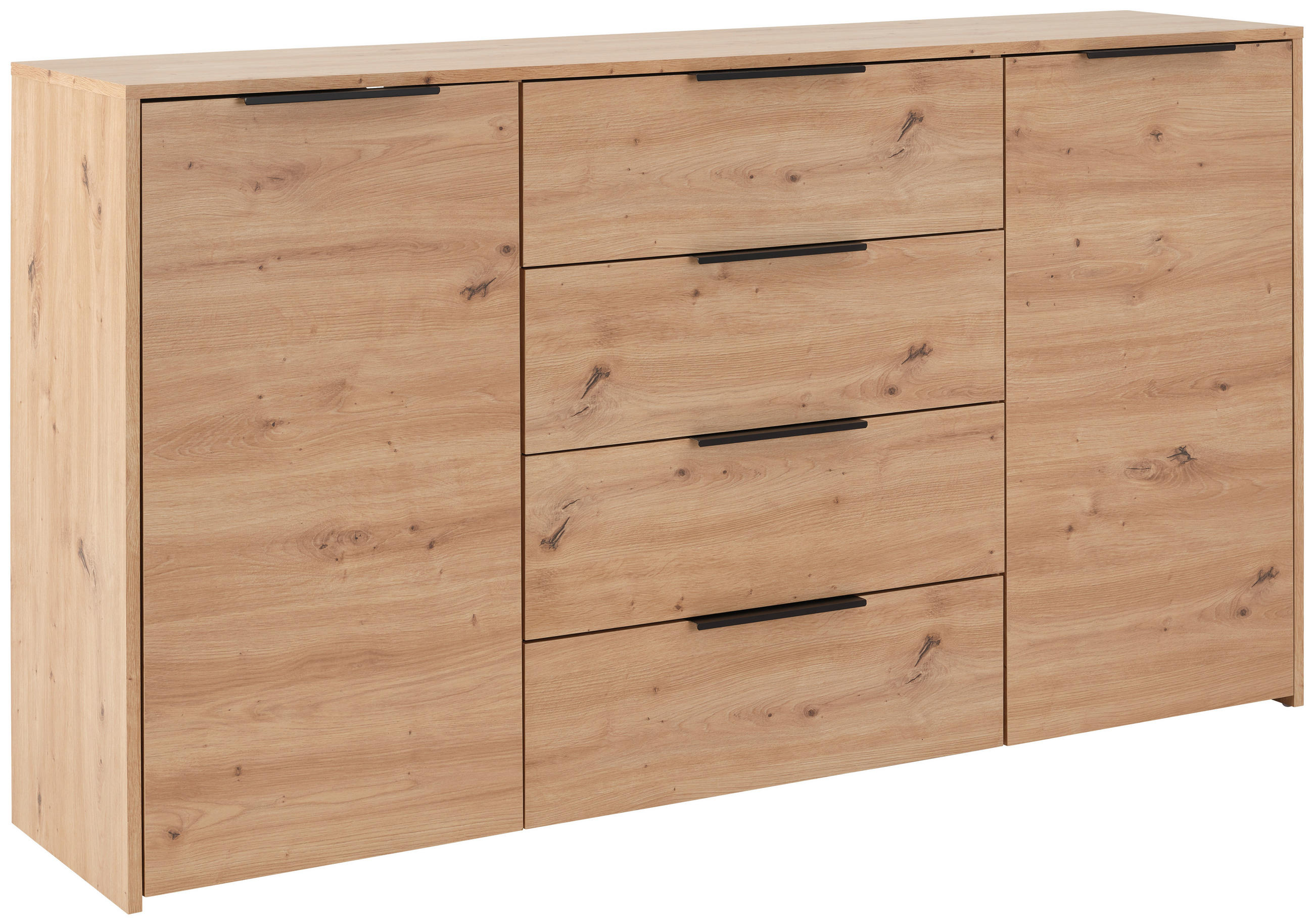 Kommode 161cm Sion 2 Eiche Artisan