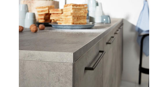 EINBAUKÜCHE - Grau, Design, Holzwerkstoff - Dieter Knoll