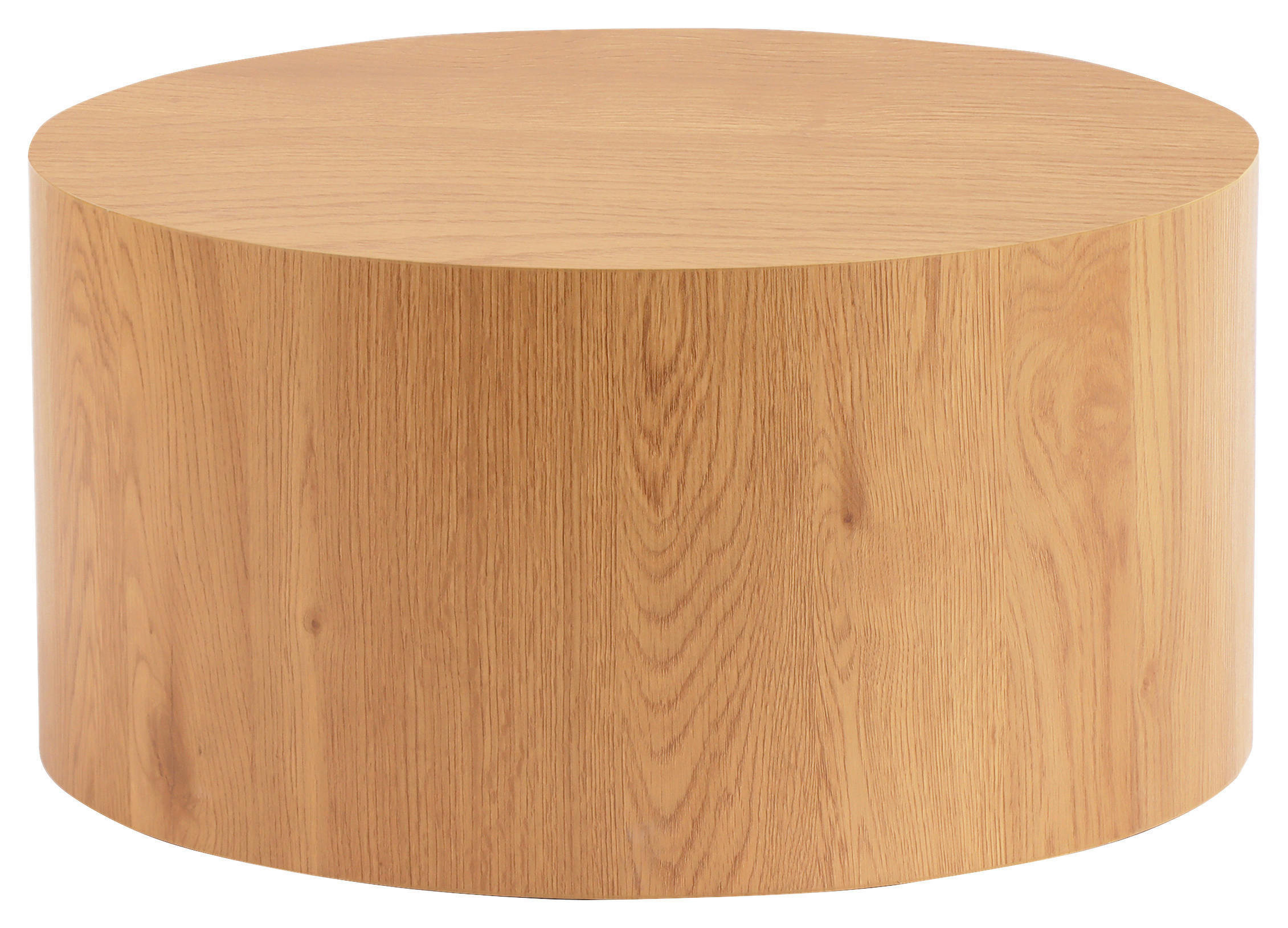 BEISTELLTISCH 60/60/30 cm Eichefarben rund - Eichefarben, Design, Holzwerkstoff (60/60/30cm) - Xora