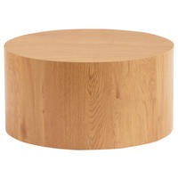 BEISTELLTISCH 60/60/30 cm Eichefarben rund  - Eichefarben, Design, Holzwerkstoff (60/60/30cm) - Xora