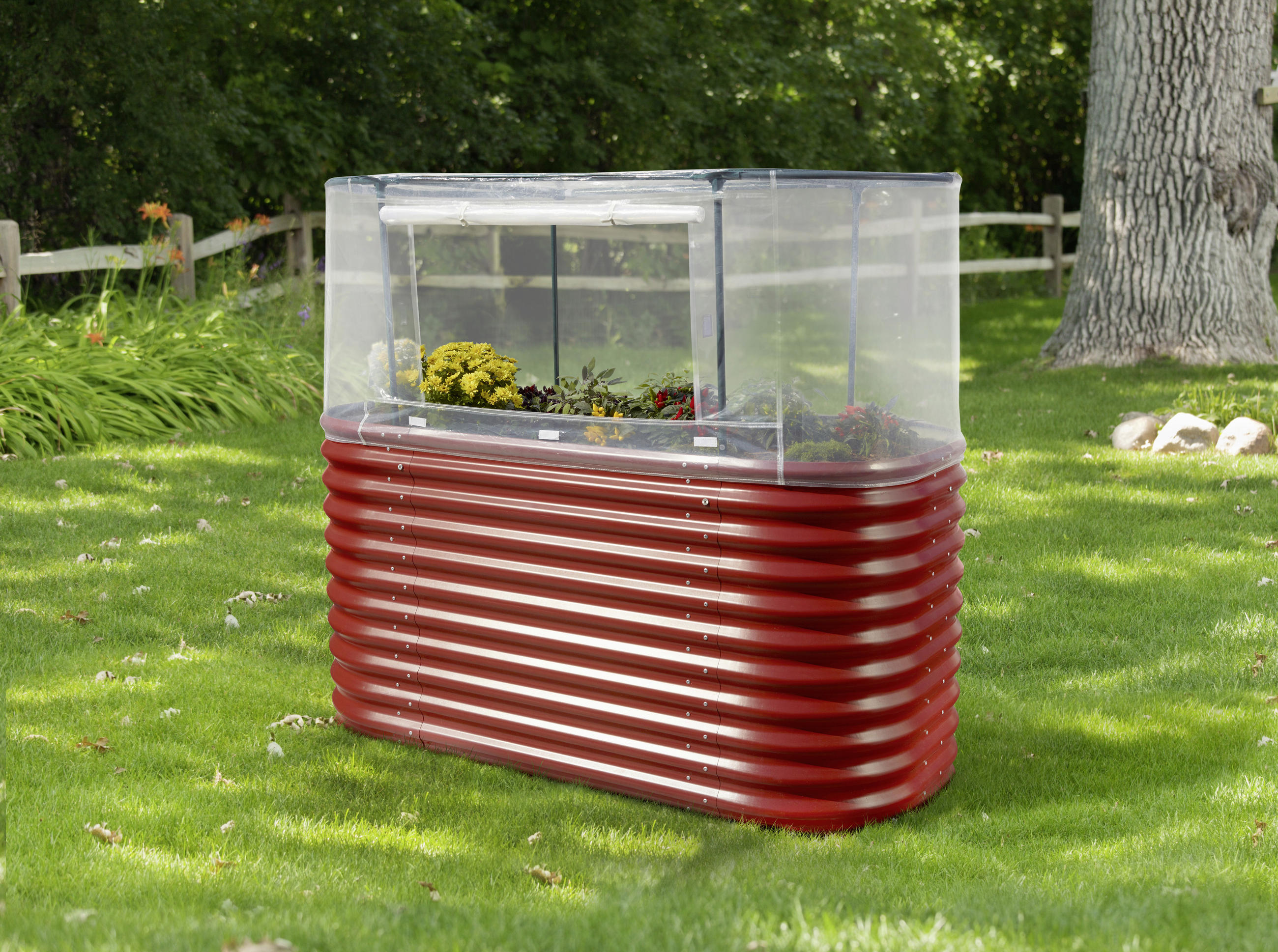 HOCHBEET-ERWEITERUNG  - Transparent, Basics, Kunststoff (76/164cm)