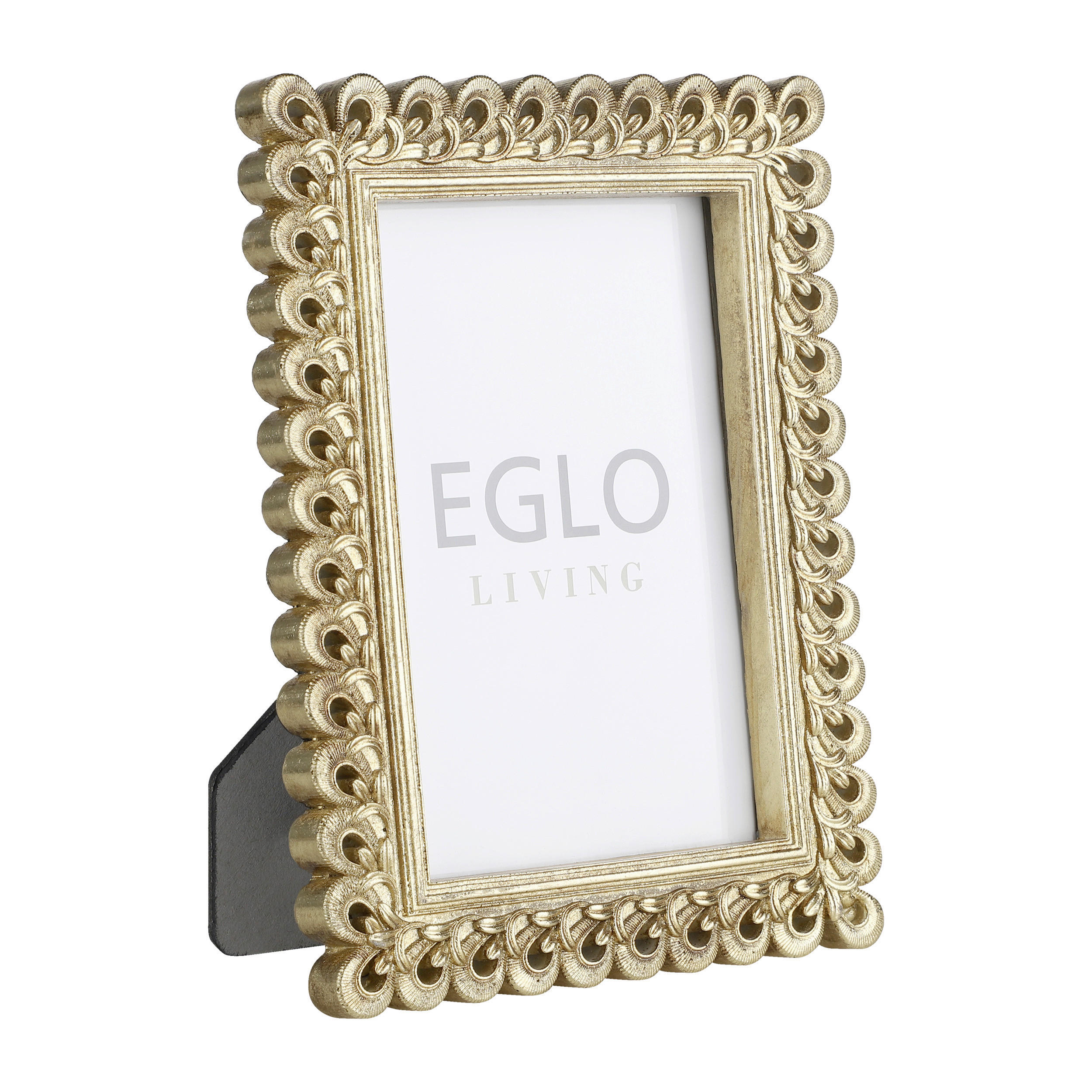 RAHMEN 15,5/2/20,5 cm  - Goldfarben, Trend, Glas/Kunststoff (15,5/2/20,5cm) - Eglo