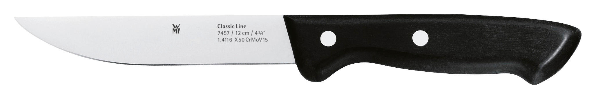 ALLZWECKMESSER Classic Line 25 cm  - Schwarz, Basics, Kunststoff/Metall (25cm) - WMF