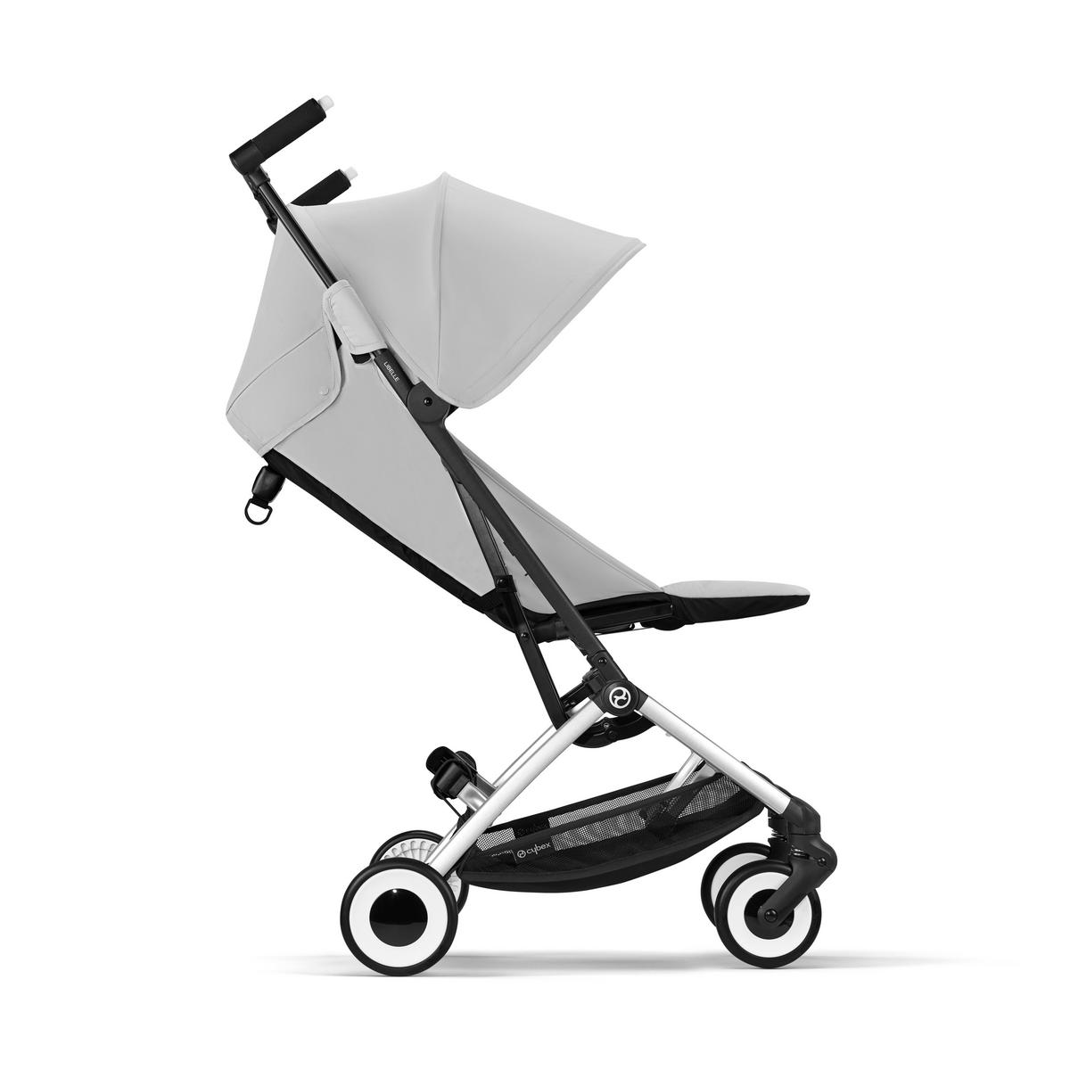 BUGGY Libelle  - Hellgrau/Schwarz, Basics, Textil (71/52/102cm) - Cybex