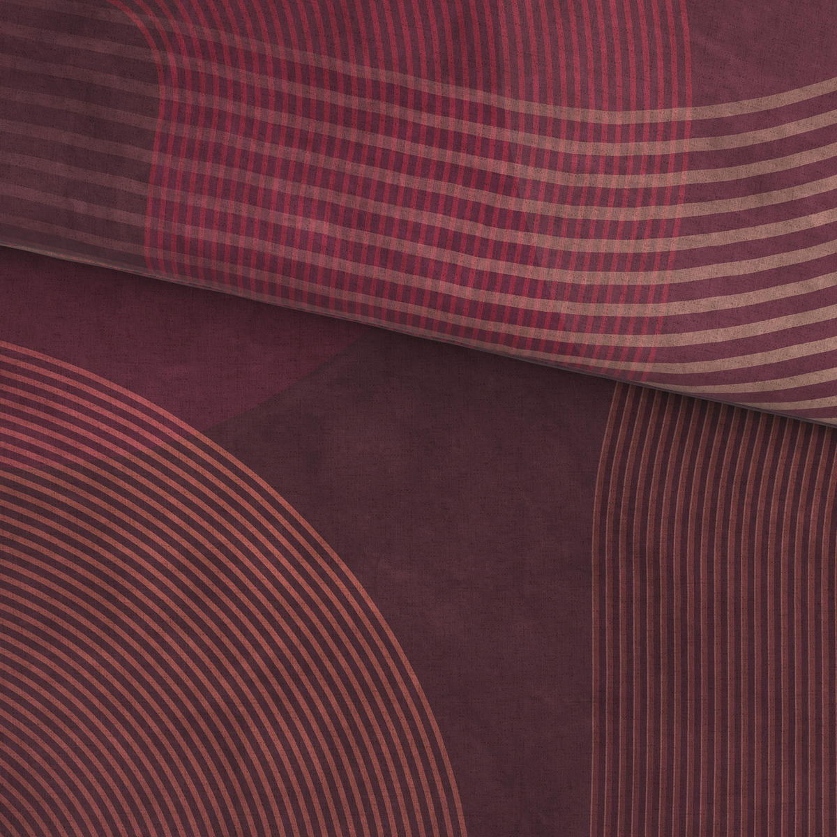 BETTWÄSCHE TANJA Satin 140/200 cm  - Lila, Design, Textil (140/200cm) - Novel