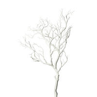 KUNSTBLUME  - Weiß, Basics, Kunststoff (95cm)