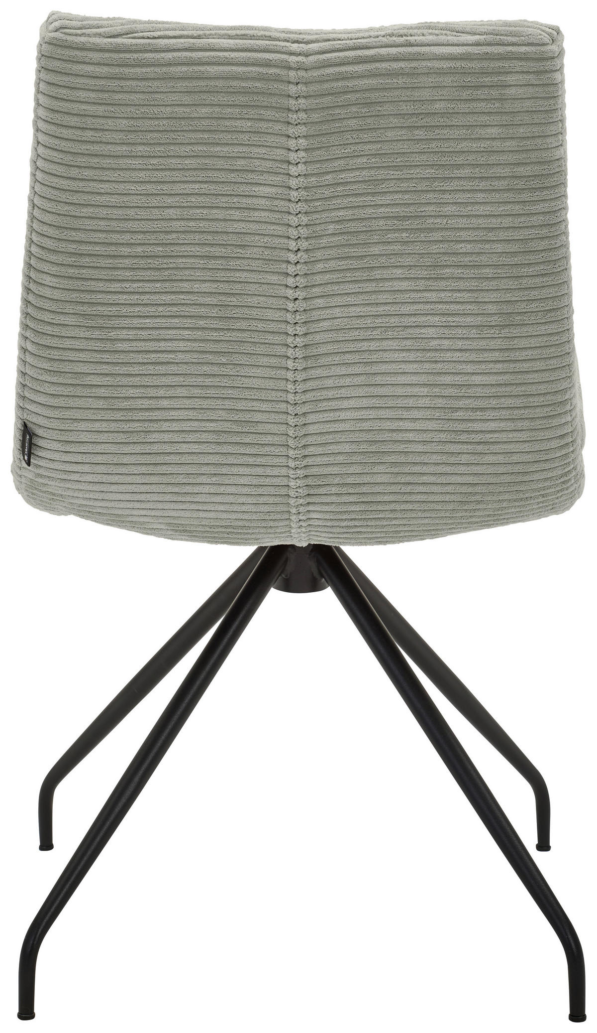 STUHL - Greige/Schwarz, Design, Textil/Metall (50/85/64cm) - Musterring