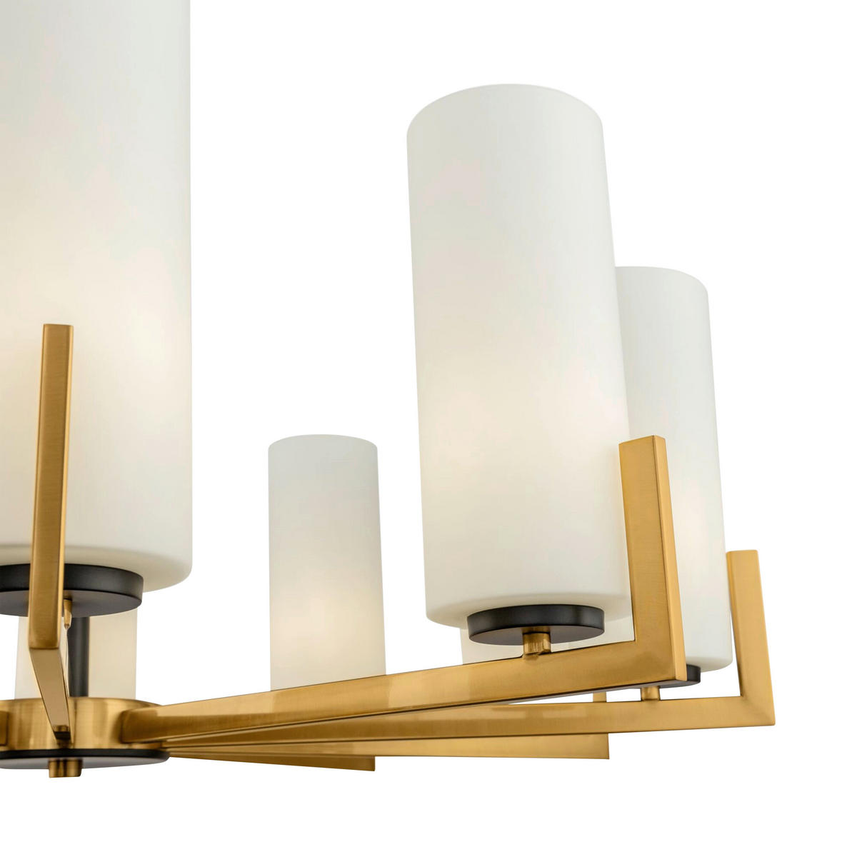KRONLEUCHTER  86/53,4/86 cm   - Messingfarben, Basics, Glas/Metall (86/53,4/86cm) - MAYTONI
