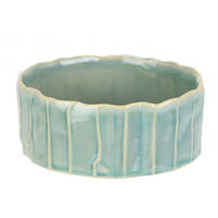 PFLANZENSCHALE   - Blau, Basics, Keramik (15/6cm)