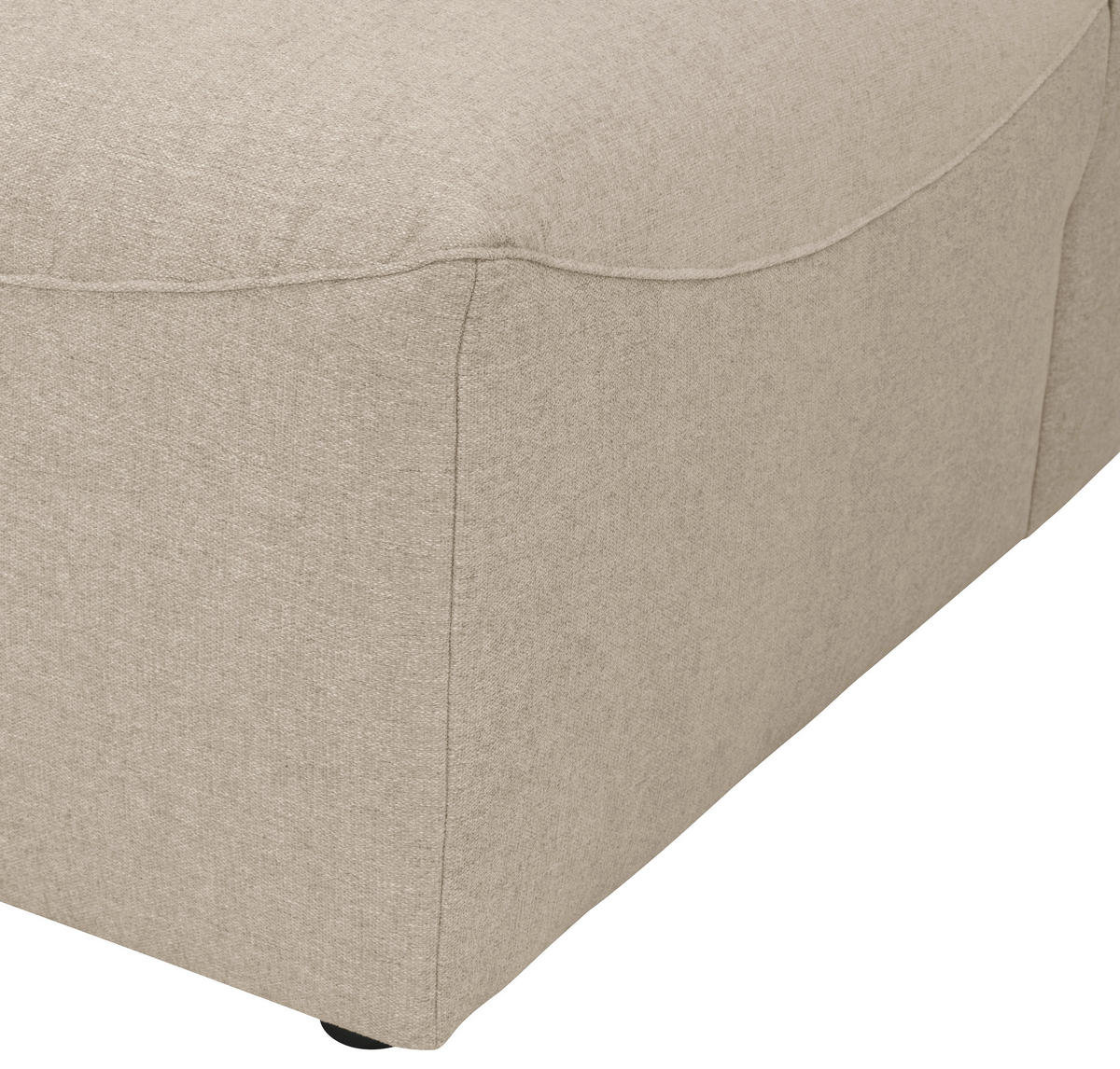 ECKELEMENT Flachgewebe  - Creme, Design, Kunststoff/Textil (100/73/100cm) - Max Winzer