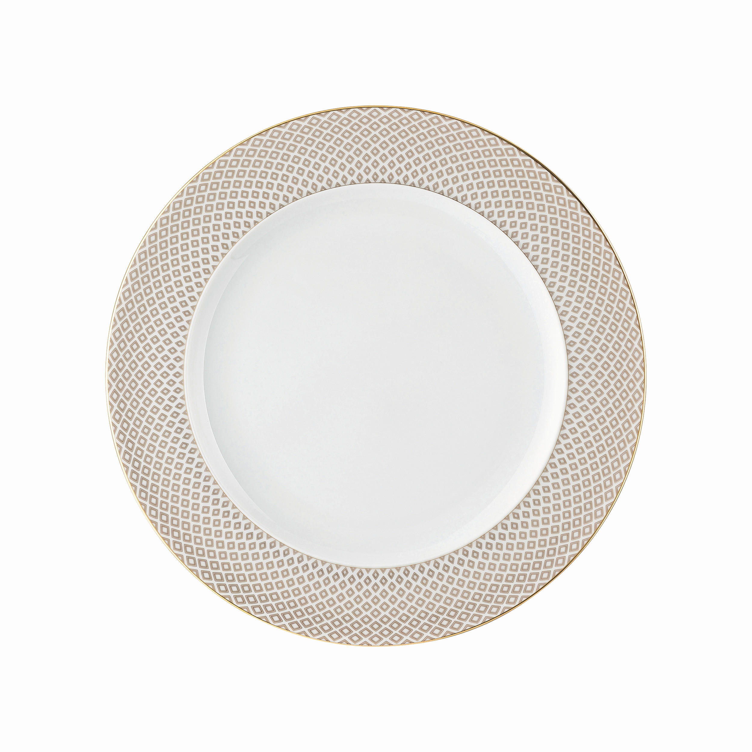 PLITVI KROŽNIK  Francis Carreau Beige   27/2 cm      - bež, Basics, keramika (27/2cm) - Rosenthal