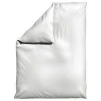 BETTDECKENBEZUG -teilig WOVEN SATIN Makosatin 155/220 cm  - Weiß, Basics, Textil (155/220cm) - Schlafgut