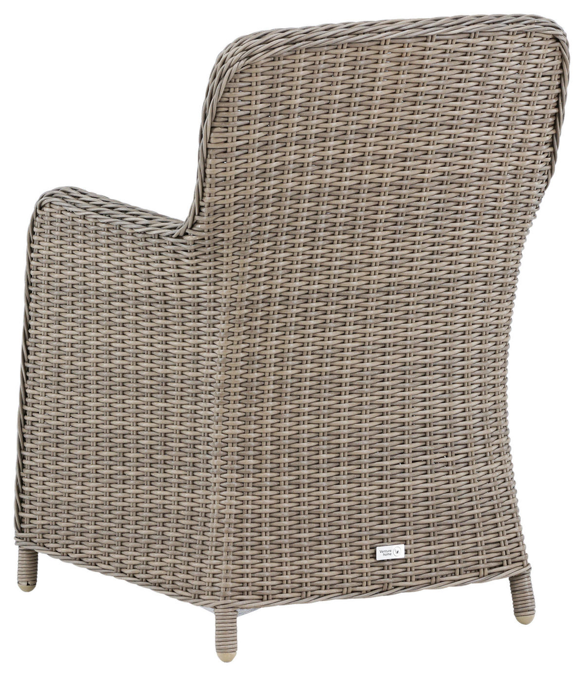 GARTENSTUHL-SET Stahl Braun  - Braun, KONVENTIONELL, Kunststoff/Textil (62/94/66cm) - Gardenson