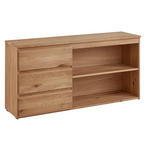 SIDEBOARD  140/65/39 cm 3 Schublade(n)  - Eichefarben/Naturfarben, KONVENTIONELL, Holz (140/65/39cm) - Linea Natura