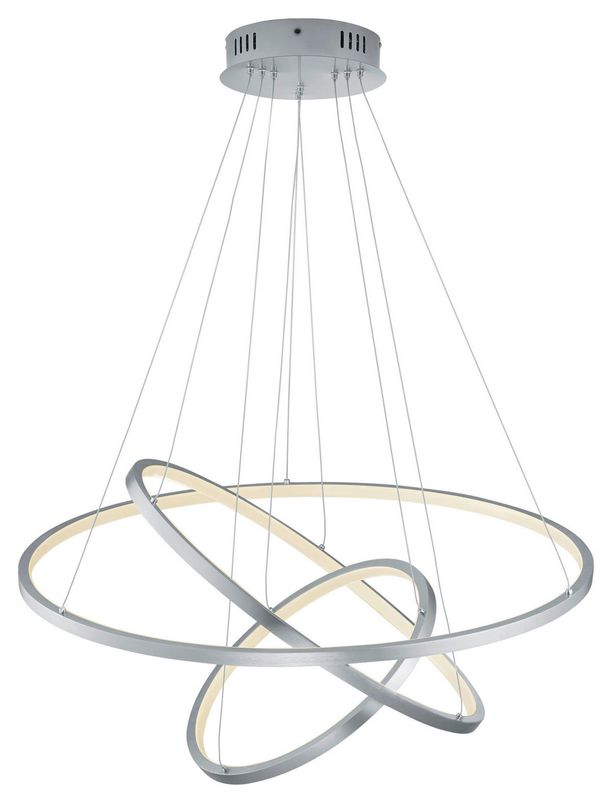 LED SVJETILJKA VISEĆA AARON  - boje nikla, Basics, metal (80/150cm)