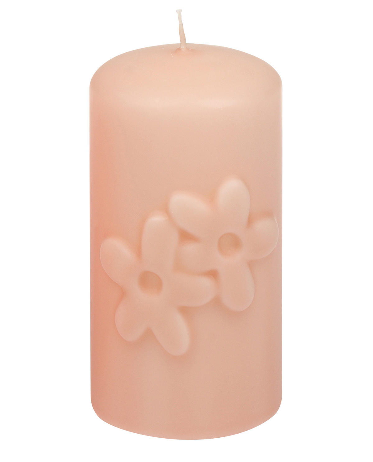 KERZE - Koralle, Trend, Naturmaterialien (5,7/11cm)