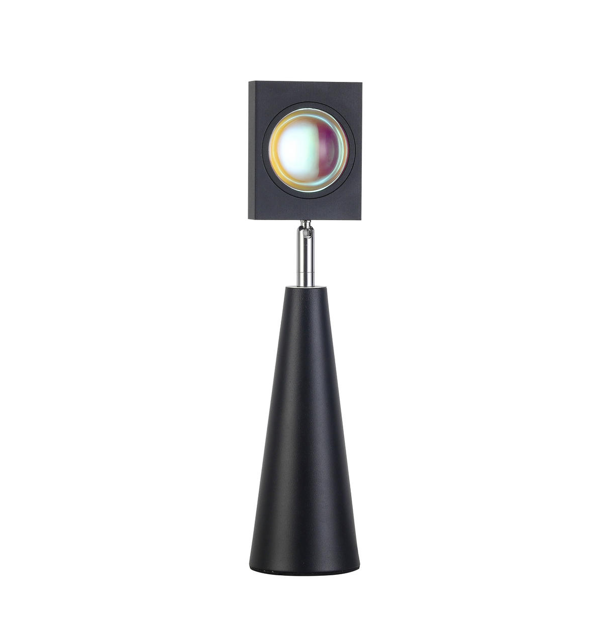 LED ASZTALI LÁMPA - fekete, Design, műanyag/fém (8/33,5cm) - Novel