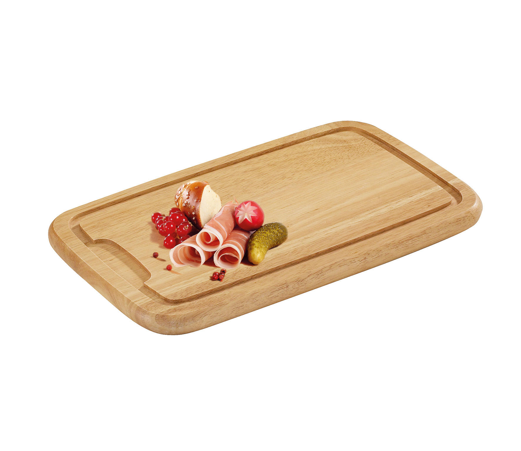SCHNEIDEBRETT Holz  - Hellbraun, Basics, Holz (36/23/2cm) - Zassenhaus