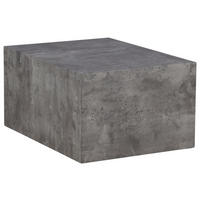 COUCHTISCH80/60/40 cm  in Holz einfacher Aufbau  - Dunkelgrau, Design, Holz (80/60/40cm) - Livetastic
