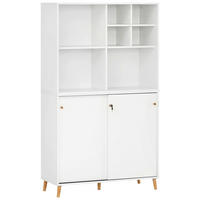 AKTENSCHRANK 100,1/174,2/41 cm  - Weiß, MODERN, Holzwerkstoff (100,1/174,2/41cm) - MID.YOU