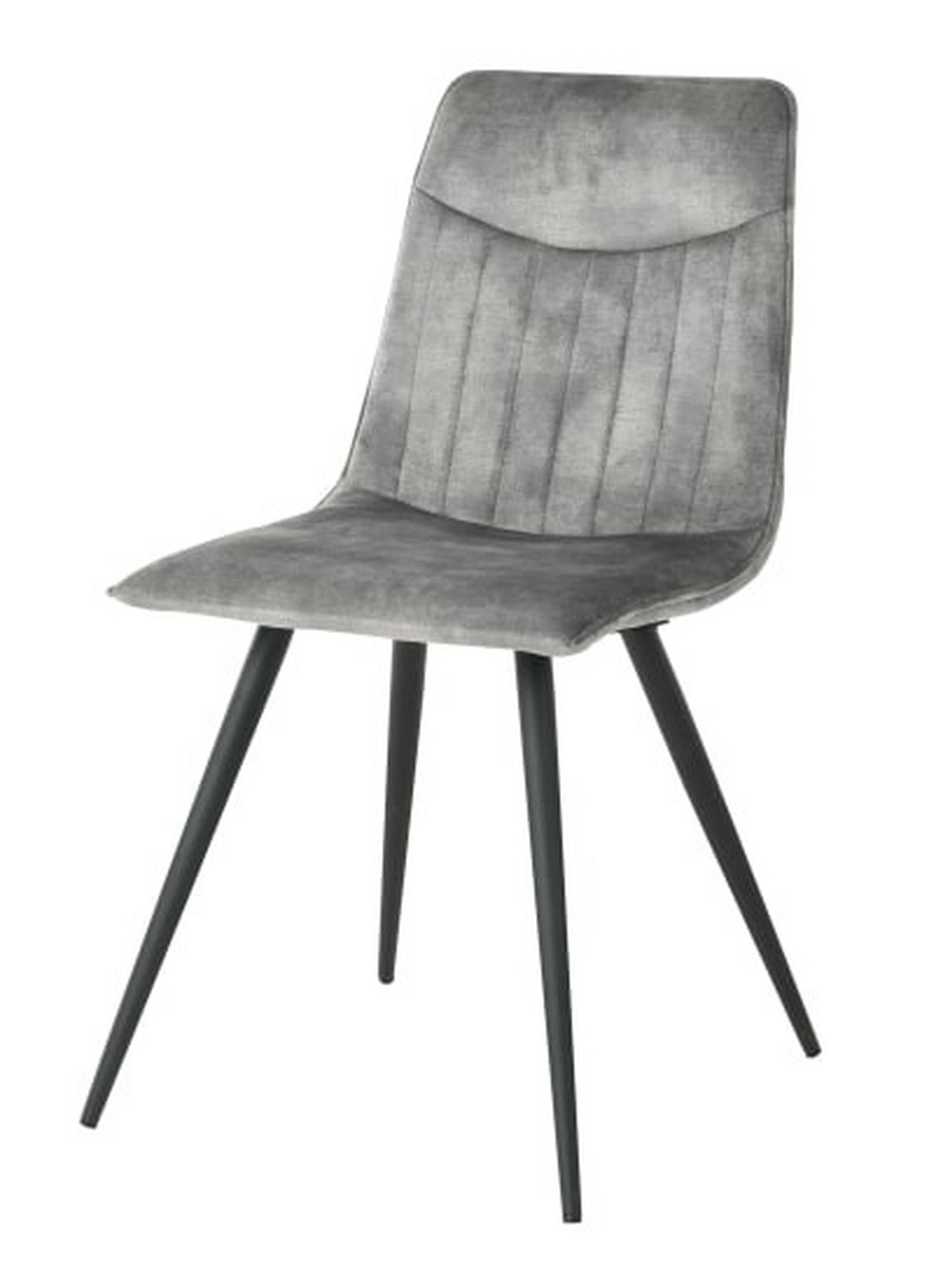 STOLICA  siva       - siva/crna, drvo/metal (46/88/53cm)