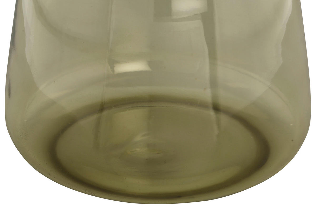 BEISTELLTISCH in Metall, Glas  - Goldfarben/Grün, Design, Glas/Metall (42/51cm) - Kayoom