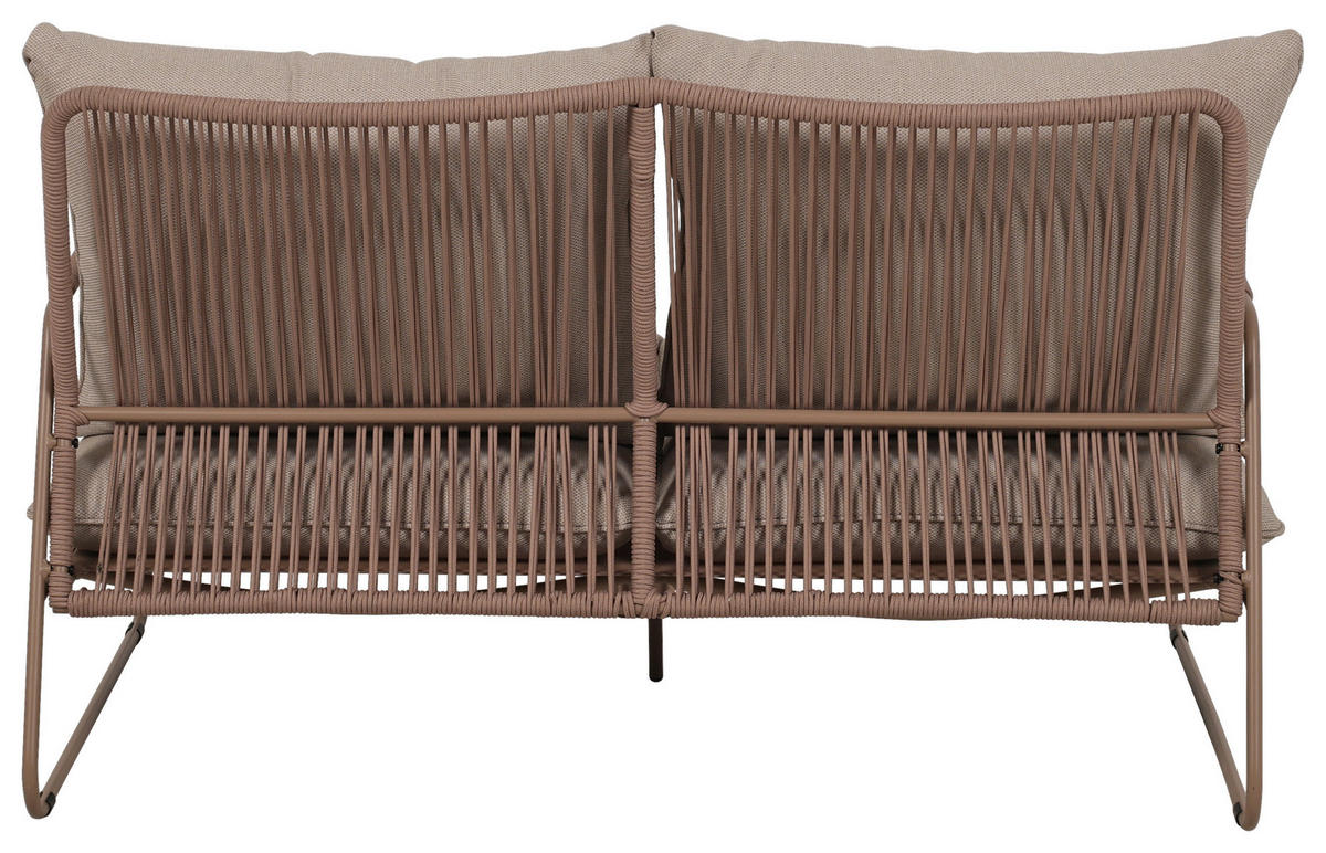 GARTENSET Webstoff Eisen  - Beige/Naturfarben, Design, Textil/Metall - Ambia Garden