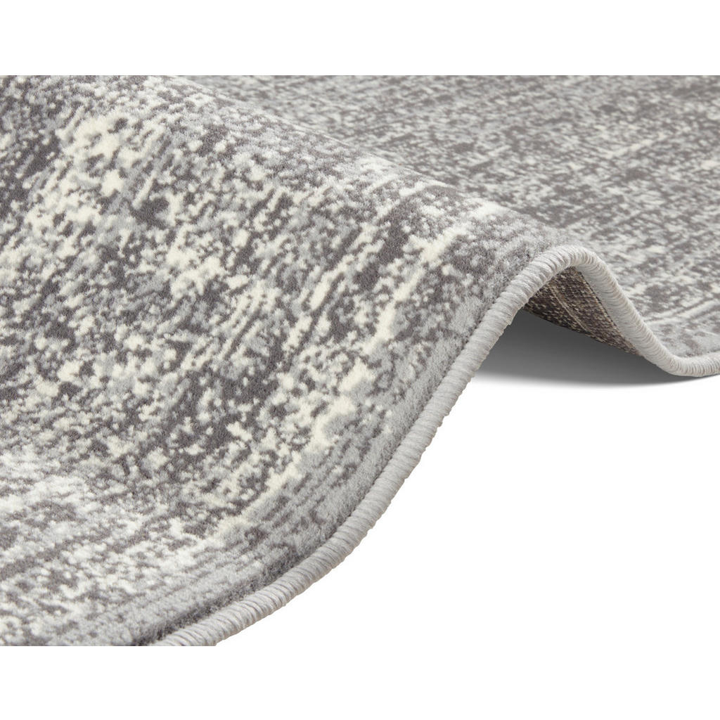 Thumbnail - Xxxl Vintage-Teppich Celebration, Creme, Grau, Kunststoff, Vintage, rechteckig, 160x230 cm, Oeko-Tex® Standard 100, für ...