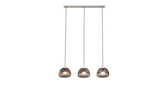 HÄNGELEUCHTE 95/25/150 cm - Chromfarben, LIFESTYLE, Glas (95/25/150cm) - Dieter Knoll