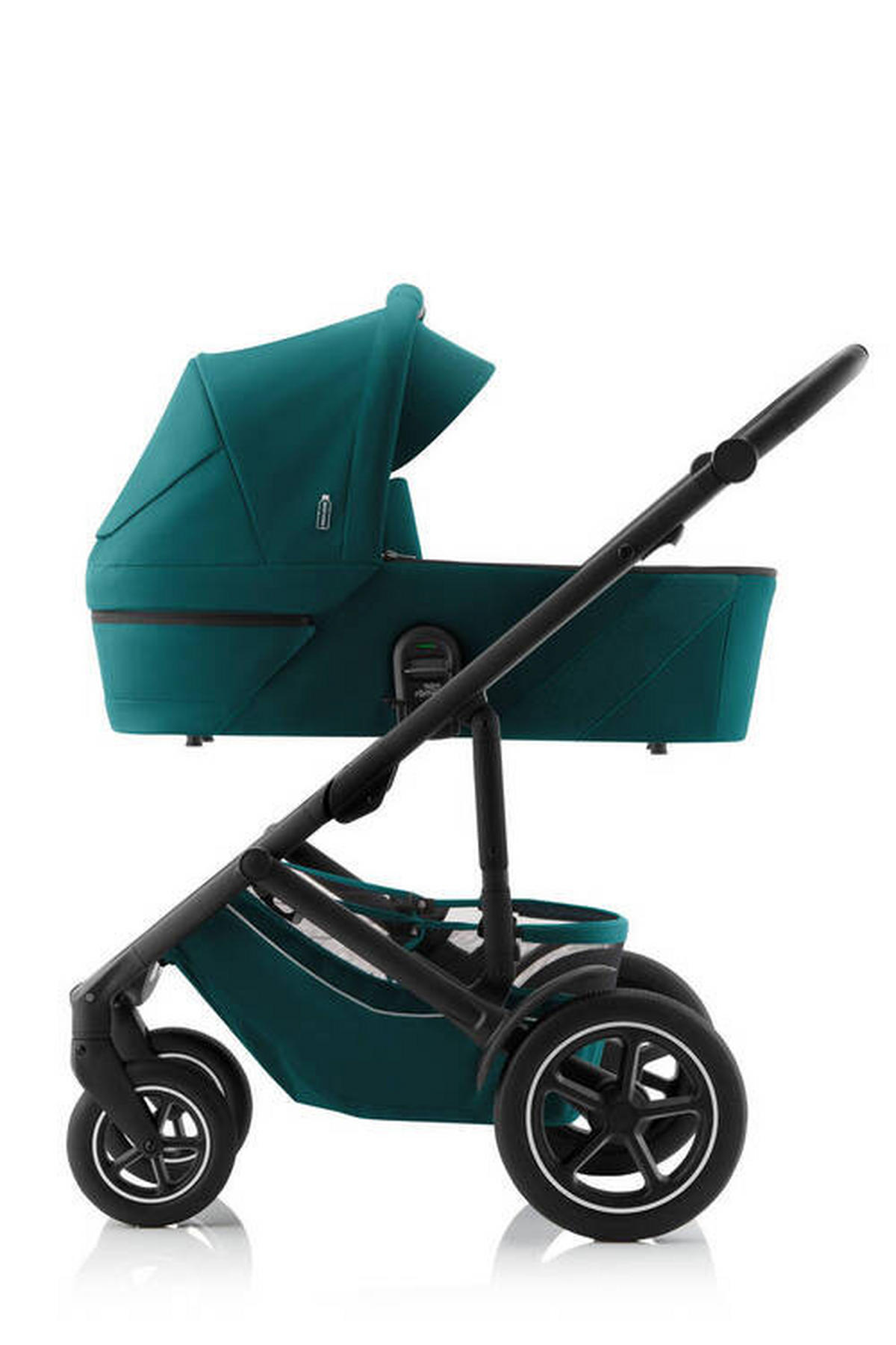 LIEGEWANNE - Dunkelgrün, Basics, Textil/Metall (43/20/85,5cm) - Britax Römer