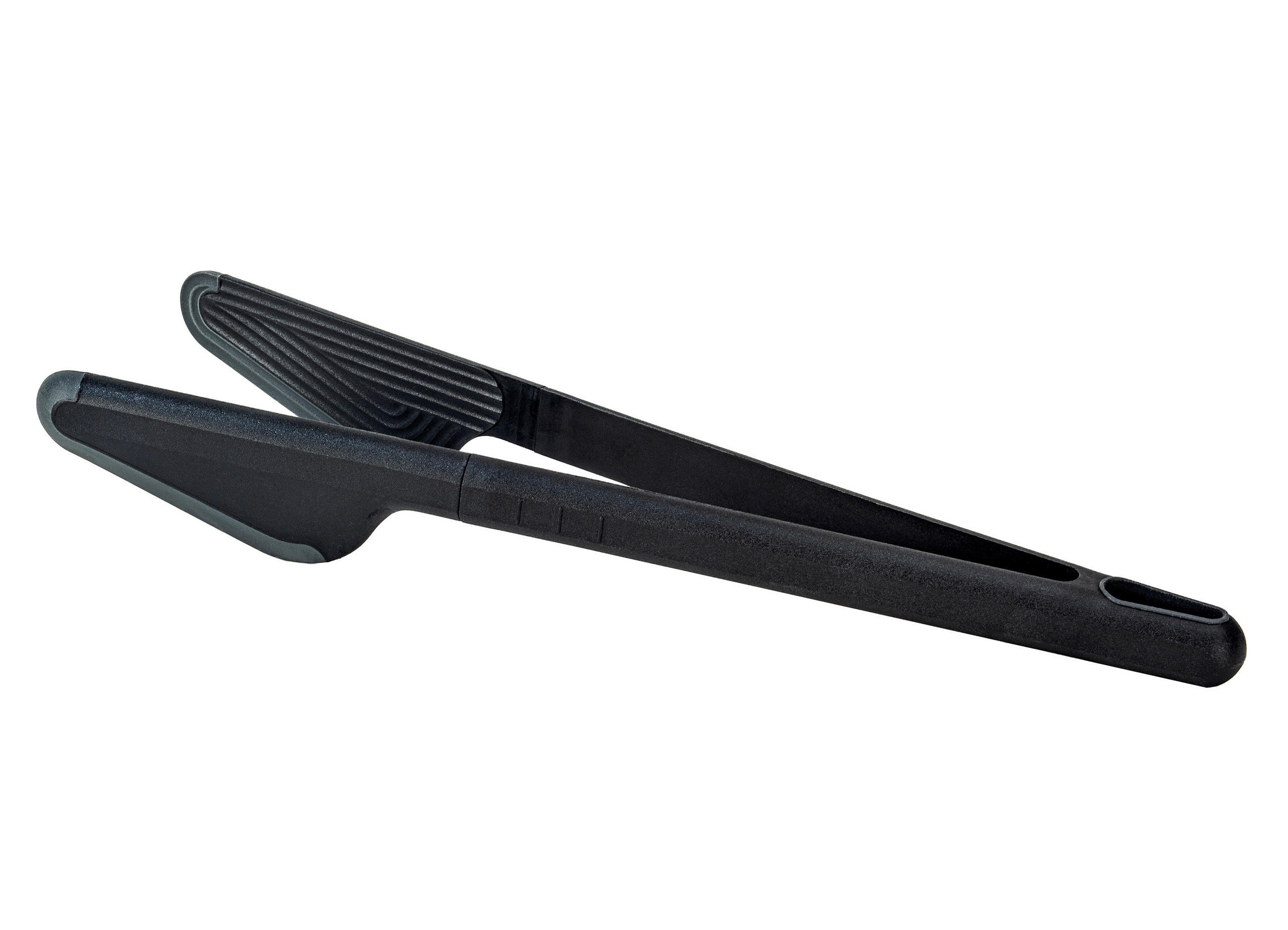 GRILLZANGE - Schwarz/Grau, Basics, Kunststoff (29,5/5/4cm) - Justinus