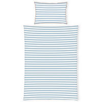 BABYBETTWÄSCHE Perkal 100/135 cm  - Gelb/Hellblau, Basics, Textil (100/135cm) - Herding