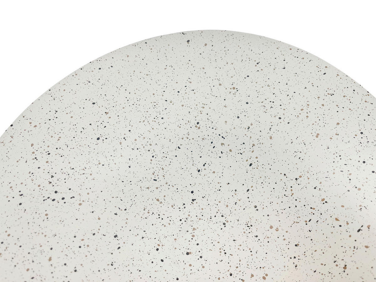 DEKOSCHALE - Grauweiß, Design, Kunststoff (39,5/39,5/11cm) - Ambia Home
