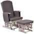 STILLSTUHL - Weiß/Grau, Basics, Holz/Textil (56/101/73cm) - My Baby Lou STILLSTUHL - Weiß/Grau, Basics, Holz/Textil (56/101/73cm) - My Baby Lou
