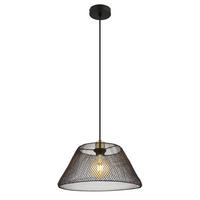 HÄNGELEUCHTE 36/120 cm    - Goldfarben/Schwarz, Trend, Kunststoff/Metall (36/120cm) - Globo