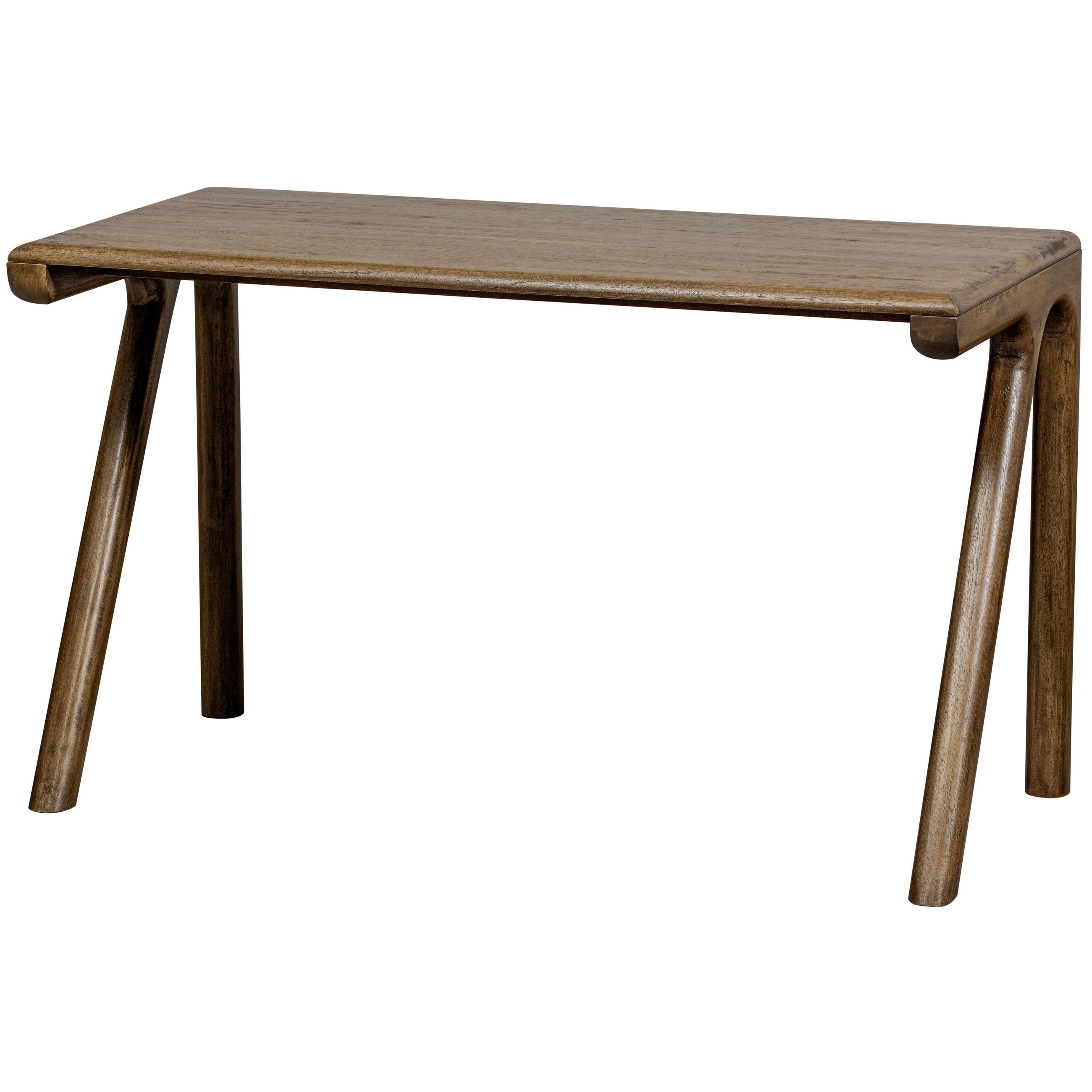Livetastic Schreibtisch Tug Walnuss 60x78x130 cm