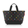 EINKAUFSKORB Dots 22 L  - Gelb/Rot, Basics, Kunststoff/Textil (48/28/33cm) - Reisenthel