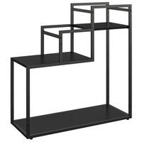 BLUMENSTÄNDER in Metall  - Schwarz, Design, Metall (58/58/23cm) - MID.YOU