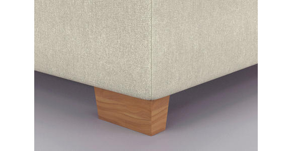 BOXSPRINGBETT 200/200 cm in Beige - Beige/Kupferfarben, KONVENTIONELL, Textil/Metall (200/200cm) - Ambiente