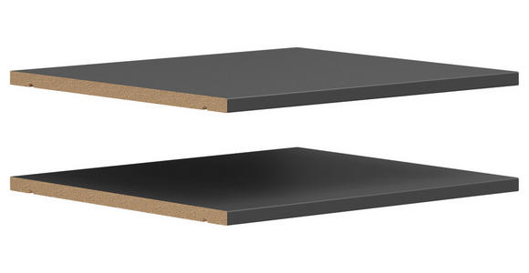 EINLEGEBODEN 42/1,5/36 cm   - Graphitfarben, MODERN, Holzwerkstoff (42/1,5/36cm) - Carryhome