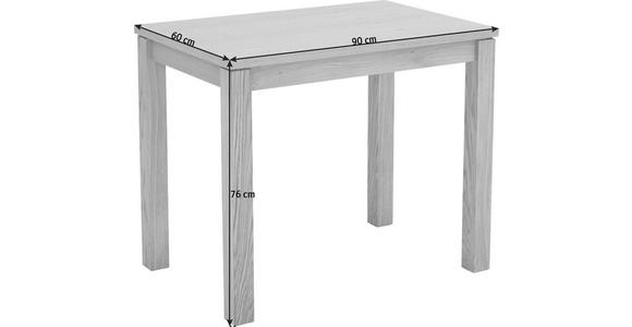 ESSTISCH in Holz, Holzwerkstoff 90/60/76 cm - Eichefarben, KONVENTIONELL, Holz/Holzwerkstoff (90/60/76cm) - Cantus