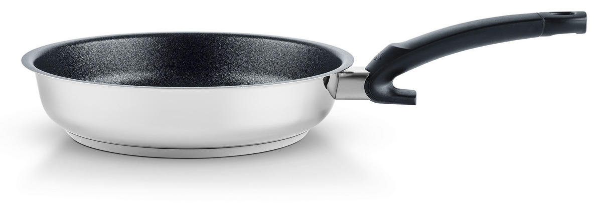 BRATPFANNE ADAMANT® PREMIUM 24 cm  - Silberfarben, Basics, Metall (24cm) - Fissler