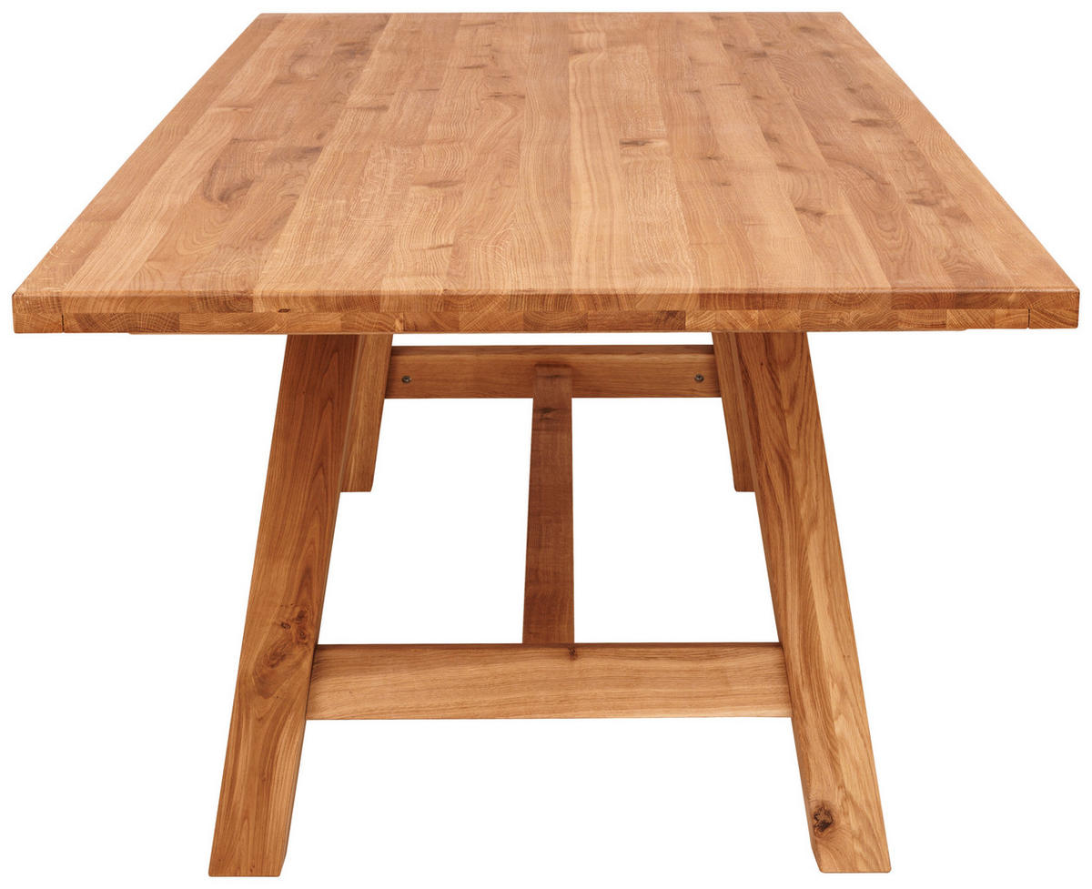 ESSTISCH Wildeiche rechteckig   - Wildeiche, ROMANTIK / LANDHAUS, Holz (240/100/75cm) - Linea Natura