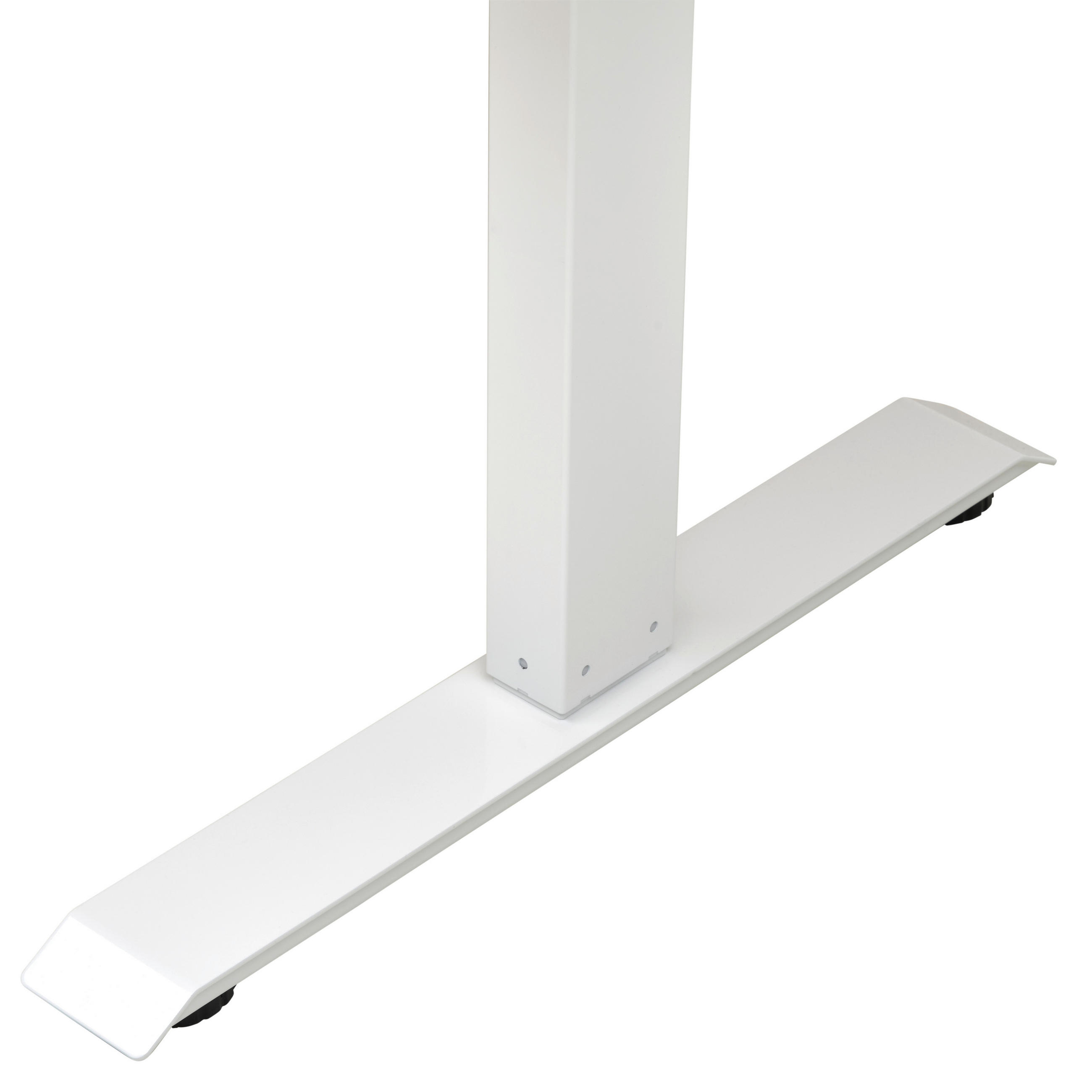 SCHREIBTISCH  in Weiß, Eichefarben  - Eichefarben/Weiß, MODERN, Holzwerkstoff/Metall (160/73-123/80cm) - Livetastic